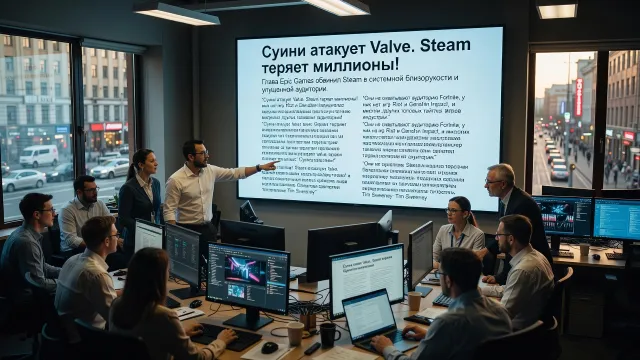 Суини атакует Valve. Steam теряет миллионы!