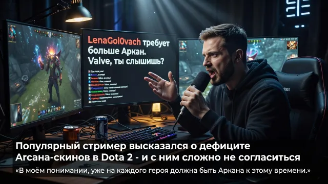 LenaGol0vach требует больше Аркан. Valve, ты слышишь?